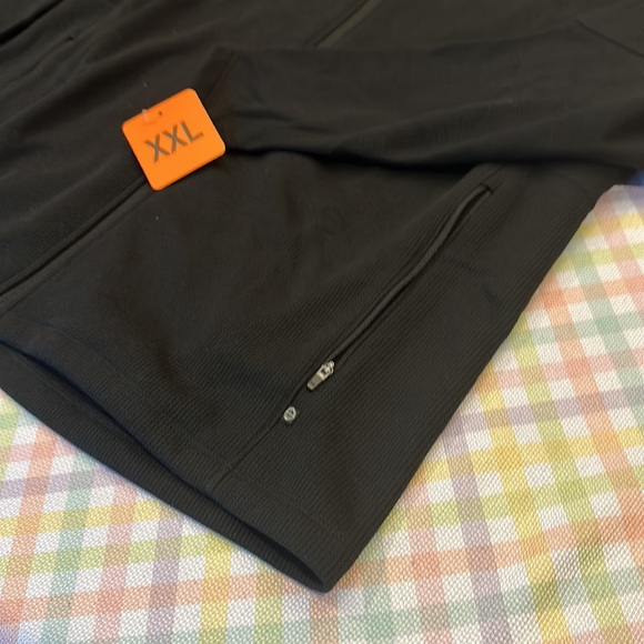 Mondetta Men’s Full Zip Waffle Jacket black XXL NWT - Picture 9 of 9